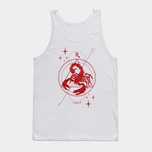 Zodiac, Scorpio, Astrology, Star sign, Stars Tank Top